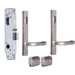 LOCKWOOD 3782 ALUMINIUM DOOR DOUBLE CYLINDER KIT Door Hardware Kits