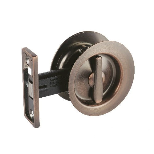GAINSBOROUGH CIRCULAR SLIDING CAVITY DOOR PRIVACY SET Cavity Door Hardware 2 GAINSBOROUGH CIRCULAR SLIDING CAVITY DOOR PRIVACY SET Cavity Door Hardware
