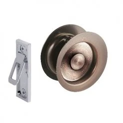 GAINSBOROUGH CIRCULAR SLIDING CAVITY DOOR PASSAGE SET
