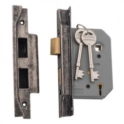 TRADCO REBATED 5 LEVER MORTICE LOCK Entrance Sets