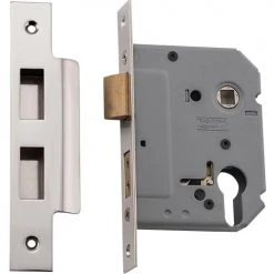 TRADCO EURO MORTICE LOCK (47.5MM PITCH) Entrance Sets 18 TRADCO EURO MORTICE LOCK (47.5MM PITCH) Entrance Sets