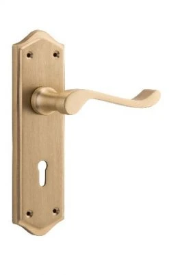 Door Handles & Levers TRADCO DOOR LEVER HENLEY PAIR 55 Door Handles & Levers TRADCO DOOR LEVER HENLEY PAIR