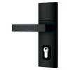 GAINSBOROUGH TRILOCK ENTRANCE SET - ANGULAR MATT BLACK