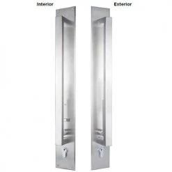 Deadlocks GAINSBOROUGH TRILOCK OMNI ACCENT 450MM BACK TO BACK