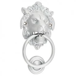TRADCO LION DOOR KNOCKER D93xP55mm BP103x135mm