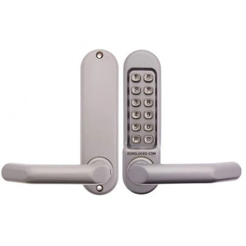 Locking Solutions BORG DIGITAL LOCK 5001 SATIN CHROME 1 Locking Solutions BORG DIGITAL LOCK 5001 SATIN CHROME