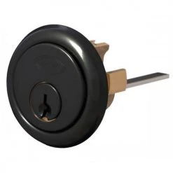 Cylinders & Barrels BRAVA URBAN 201 RIM CYLINDER MATT BLACK (6 PIN)