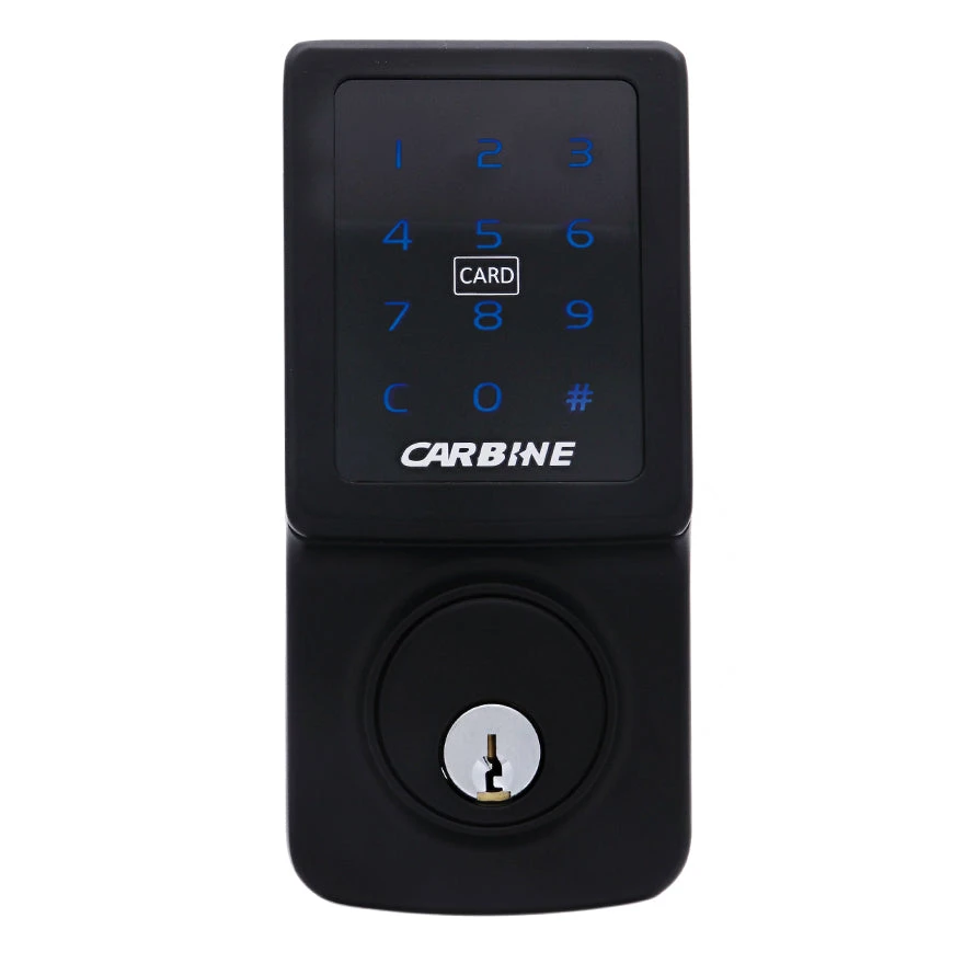 Locking Solutions CARBINE ELECTRONIC TOUCHPAD RFID DEADBOLT 1 Locking Solutions CARBINE ELECTRONIC TOUCHPAD RFID DEADBOLT