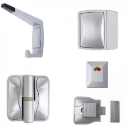 METLAM MODA RANGE TOILET PARTITION HARDWARE KIT 6 METLAM MODA RANGE TOILET PARTITION HARDWARE KIT