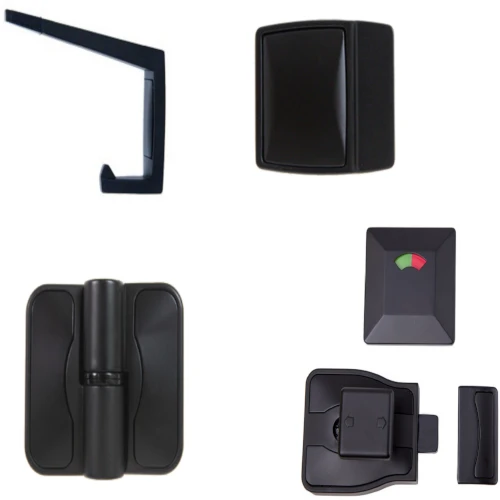 METLAM MODA RANGE TOILET PARTITION HARDWARE KIT 2 METLAM MODA RANGE TOILET PARTITION HARDWARE KIT