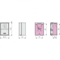 Master Lock ABUS KEY GARAGE KG787 SMART BLUETOOTH WALL MOUNT KEY SAFE Safes & Key Storage 10 Master Lock ABUS KEY GARAGE KG787 SMART BLUETOOTH WALL MOUNT KEY SAFE Safes & Key Storage