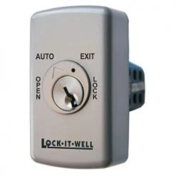 LOCK IT WELL KEY SWITCH OPEN/AUTO/EXIT/LOCK Key Switches