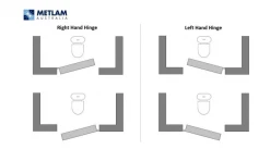 METLAM MODA RANGE TOILET PARTITION HARDWARE KIT 7 METLAM MODA RANGE TOILET PARTITION HARDWARE KIT