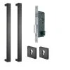 Pull Handles GAINSBOROUGH 600MM OBLONG PULL HANDLE LOCK SET