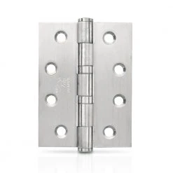 TRIO BALL BEARING BUTT HINGE FIXED PIN 100MM X 75MM X 2.5MM Hinges & Magnets