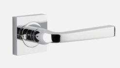 IVER DOOR LEVER ANNECY SQUARE ROSE BACKPLATE Door Handles & Levers