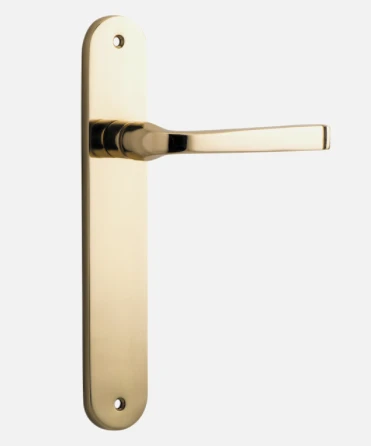 IVER DOOR LEVER ANNECY OVAL BACKPLATE Door Handles & Levers 1 IVER DOOR LEVER ANNECY OVAL BACKPLATE Door Handles & Levers