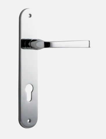 IVER DOOR LEVER ANNECY OVAL BACKPLATE Door Handles & Levers 6 IVER DOOR LEVER ANNECY OVAL BACKPLATE Door Handles & Levers