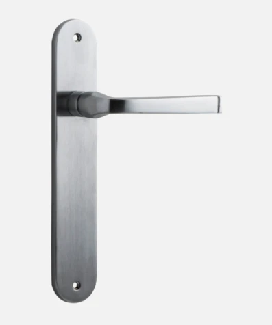 IVER DOOR LEVER ANNECY OVAL BACKPLATE Door Handles & Levers 8 IVER DOOR LEVER ANNECY OVAL BACKPLATE Door Handles & Levers