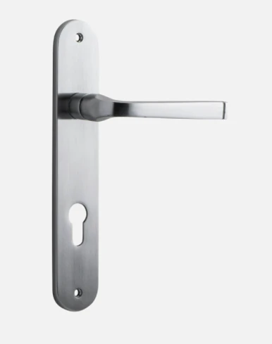 IVER DOOR LEVER ANNECY OVAL BACKPLATE Door Handles & Levers 9 IVER DOOR LEVER ANNECY OVAL BACKPLATE Door Handles & Levers