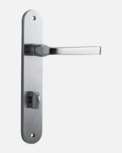 IVER DOOR LEVER ANNECY OVAL BACKPLATE Door Handles & Levers 33 IVER DOOR LEVER ANNECY OVAL BACKPLATE Door Handles & Levers