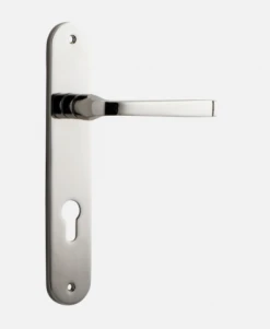 IVER DOOR LEVER ANNECY OVAL BACKPLATE Door Handles & Levers 40 IVER DOOR LEVER ANNECY OVAL BACKPLATE Door Handles & Levers