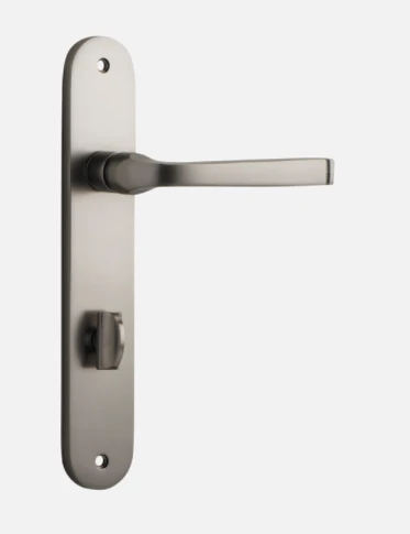 IVER DOOR LEVER ANNECY OVAL BACKPLATE Door Handles & Levers 21 IVER DOOR LEVER ANNECY OVAL BACKPLATE Door Handles & Levers