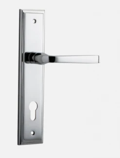 IVER DOOR LEVER ANNECY STEPPED BACKPLATE Door Handles & Levers 32 IVER DOOR LEVER ANNECY STEPPED BACKPLATE Door Handles & Levers