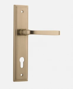 IVER DOOR LEVER ANNECY STEPPED BACKPLATE Door Handles & Levers 50 IVER DOOR LEVER ANNECY STEPPED BACKPLATE Door Handles & Levers