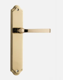 IVER DOOR LEVER ANNECY SHOULDERED BACKPLATE
