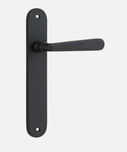 IVER DOOR LEVER COPENHAGEN OVAL BACKPLATE Door Handles & Levers 10 IVER DOOR LEVER COPENHAGEN OVAL BACKPLATE Door Handles & Levers