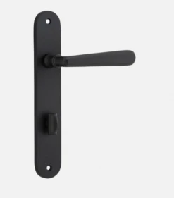 IVER DOOR LEVER COPENHAGEN OVAL BACKPLATE Door Handles & Levers 32 IVER DOOR LEVER COPENHAGEN OVAL BACKPLATE Door Handles & Levers