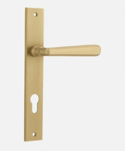 IVER DOOR LEVER COPENHAGEN RECTANGULAR BACKPLATE 40 IVER DOOR LEVER COPENHAGEN RECTANGULAR BACKPLATE