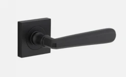 Door Handles & Levers IVER DOOR LEVER COPENHAGEN SQUARE ROSE BACKPLATE