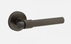 IVER DOOR LEVER HELSINKI ROUND ROSE