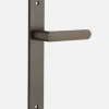 IVER DOOR LEVER OSAKA RECTANGULAR BACKPLATE Door Handles & Levers