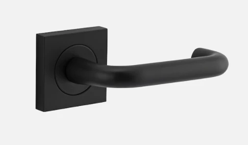 IVER DOOR LEVER OSLO SQUARE ROSE Door Handles & Levers 1 IVER DOOR LEVER OSLO SQUARE ROSE Door Handles & Levers