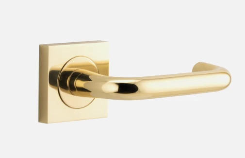 IVER DOOR LEVER OSLO SQUARE ROSE Door Handles & Levers 2 IVER DOOR LEVER OSLO SQUARE ROSE Door Handles & Levers