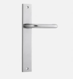 Door Handles & Levers IVER DOOR LEVER OSLO RECTANGULAR BACKPLATE