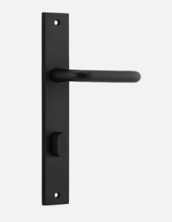 Door Handles & Levers IVER DOOR LEVER OSLO RECTANGULAR BACKPLATE