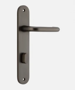 Door Handles & Levers IVER DOOR LEVER OSLO OVAL BACKPLATE 27 Door Handles & Levers IVER DOOR LEVER OSLO OVAL BACKPLATE