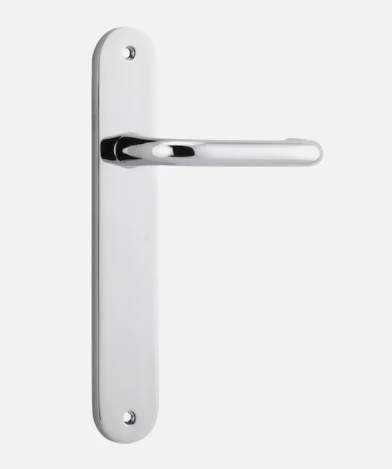 Door Handles & Levers IVER DOOR LEVER OSLO OVAL BACKPLATE 7 Door Handles & Levers IVER DOOR LEVER OSLO OVAL BACKPLATE