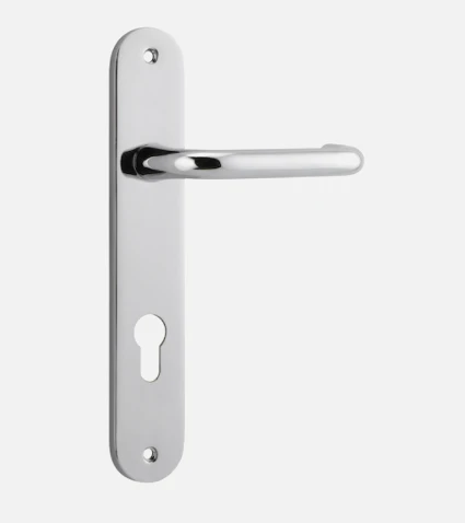 Door Handles & Levers IVER DOOR LEVER OSLO OVAL BACKPLATE 8 Door Handles & Levers IVER DOOR LEVER OSLO OVAL BACKPLATE