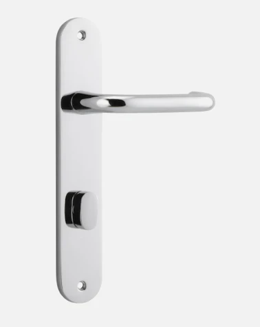 Door Handles & Levers IVER DOOR LEVER OSLO OVAL BACKPLATE 9 Door Handles & Levers IVER DOOR LEVER OSLO OVAL BACKPLATE