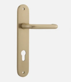Door Handles & Levers IVER DOOR LEVER OSLO OVAL BACKPLATE 48 Door Handles & Levers IVER DOOR LEVER OSLO OVAL BACKPLATE