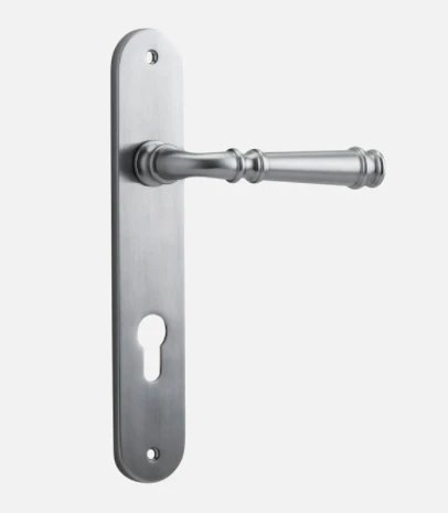 IVER DOOR LEVER VERONA OVAL BACKPLATE Door Handles & Levers 12 IVER DOOR LEVER VERONA OVAL BACKPLATE Door Handles & Levers