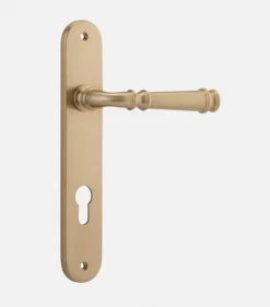 IVER DOOR LEVER VERONA OVAL BACKPLATE Door Handles & Levers 45 IVER DOOR LEVER VERONA OVAL BACKPLATE Door Handles & Levers
