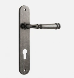 IVER DOOR LEVER VERONA OVAL BACKPLATE Door Handles & Levers 48 IVER DOOR LEVER VERONA OVAL BACKPLATE Door Handles & Levers