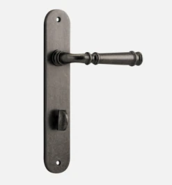 IVER DOOR LEVER VERONA OVAL BACKPLATE Door Handles & Levers 49 IVER DOOR LEVER VERONA OVAL BACKPLATE Door Handles & Levers