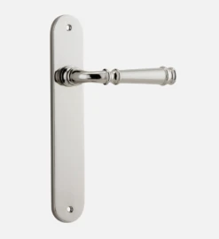 IVER DOOR LEVER VERONA OVAL BACKPLATE Door Handles & Levers 50 IVER DOOR LEVER VERONA OVAL BACKPLATE Door Handles & Levers